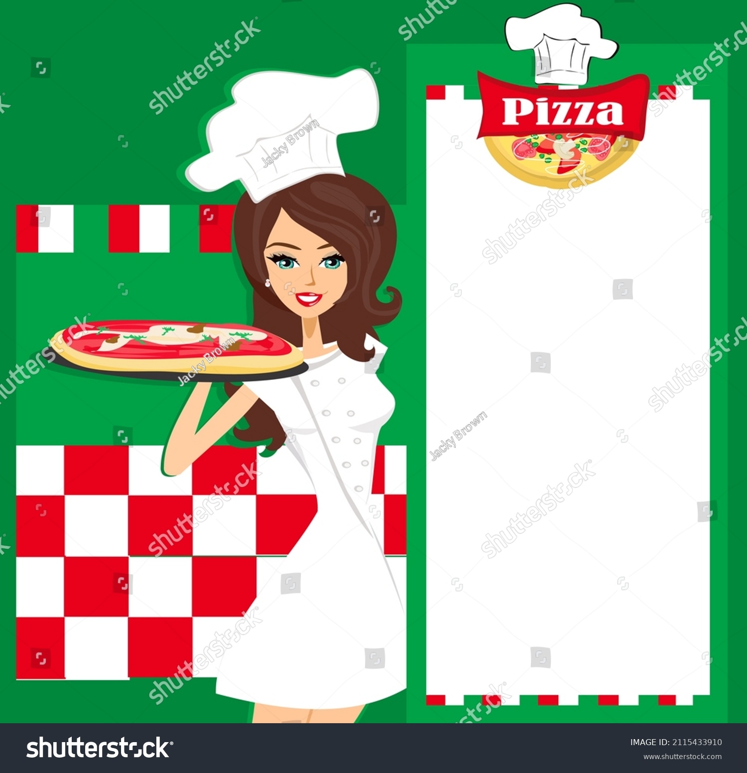 Printable Images Of Pizza Waitress