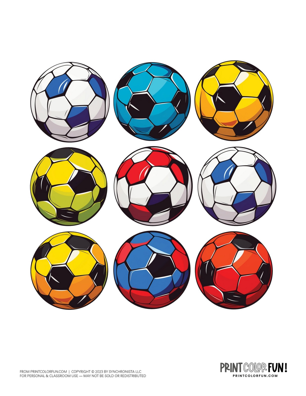 Soccer Ball Clipart Fun Crafts Coloring Pages 10 Enriching Activities For Your Little Athlete At PrintColorFun