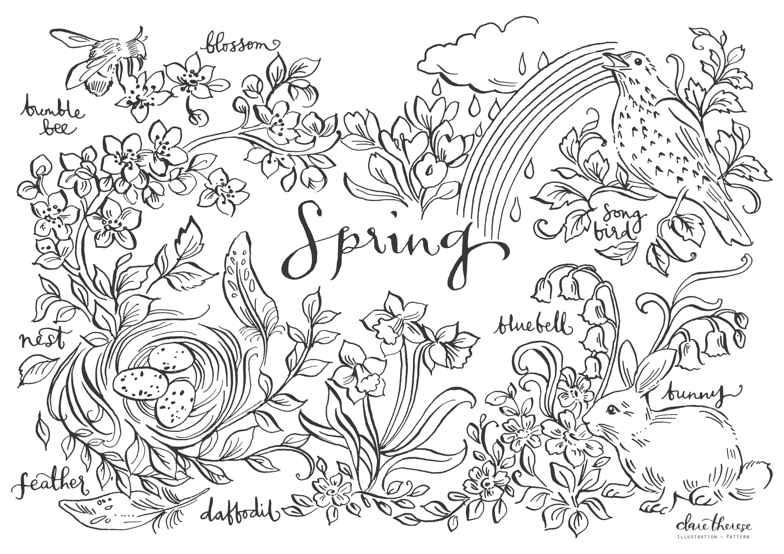 Printable Spring Images