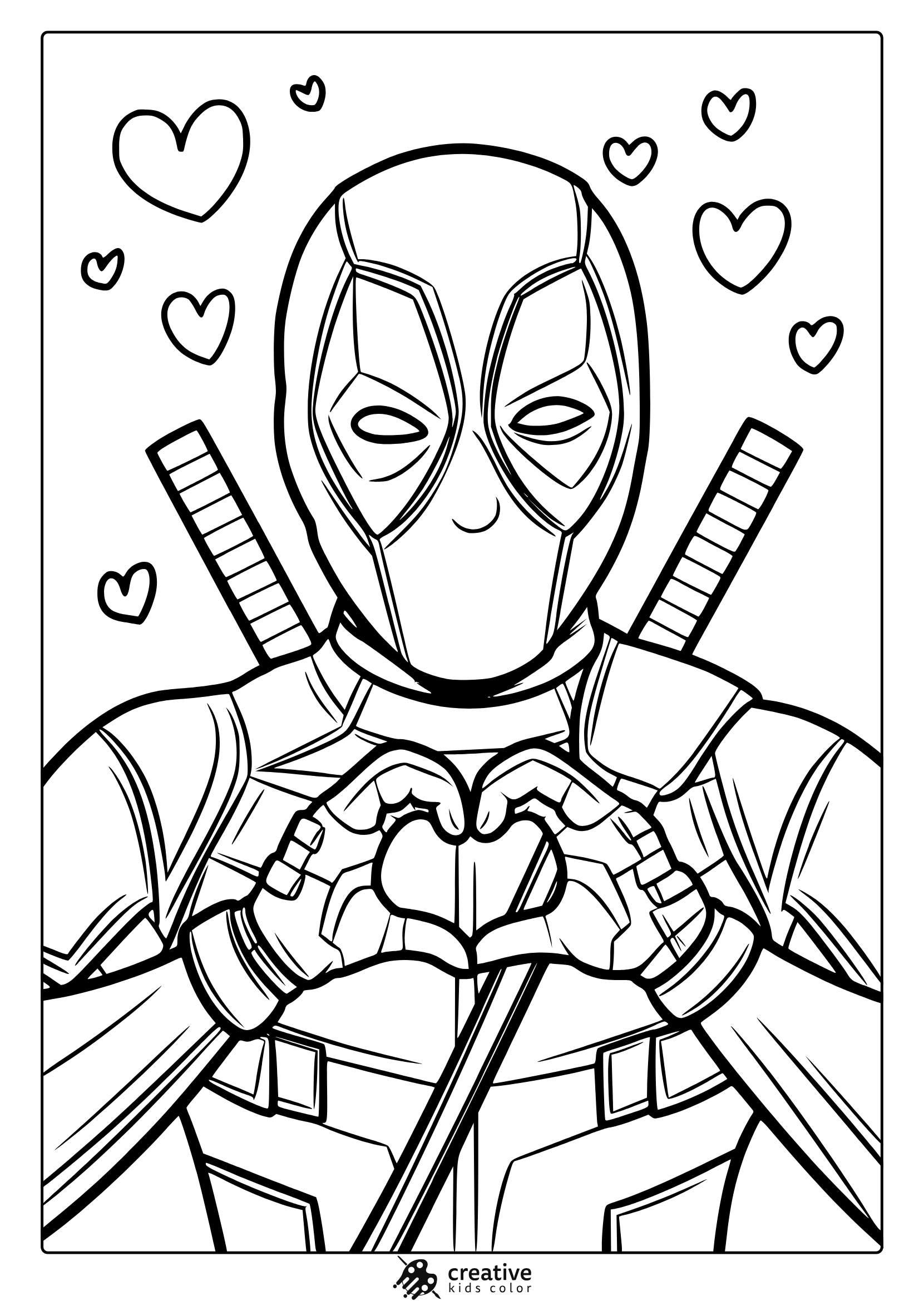 Printable Image Of Super Hero
