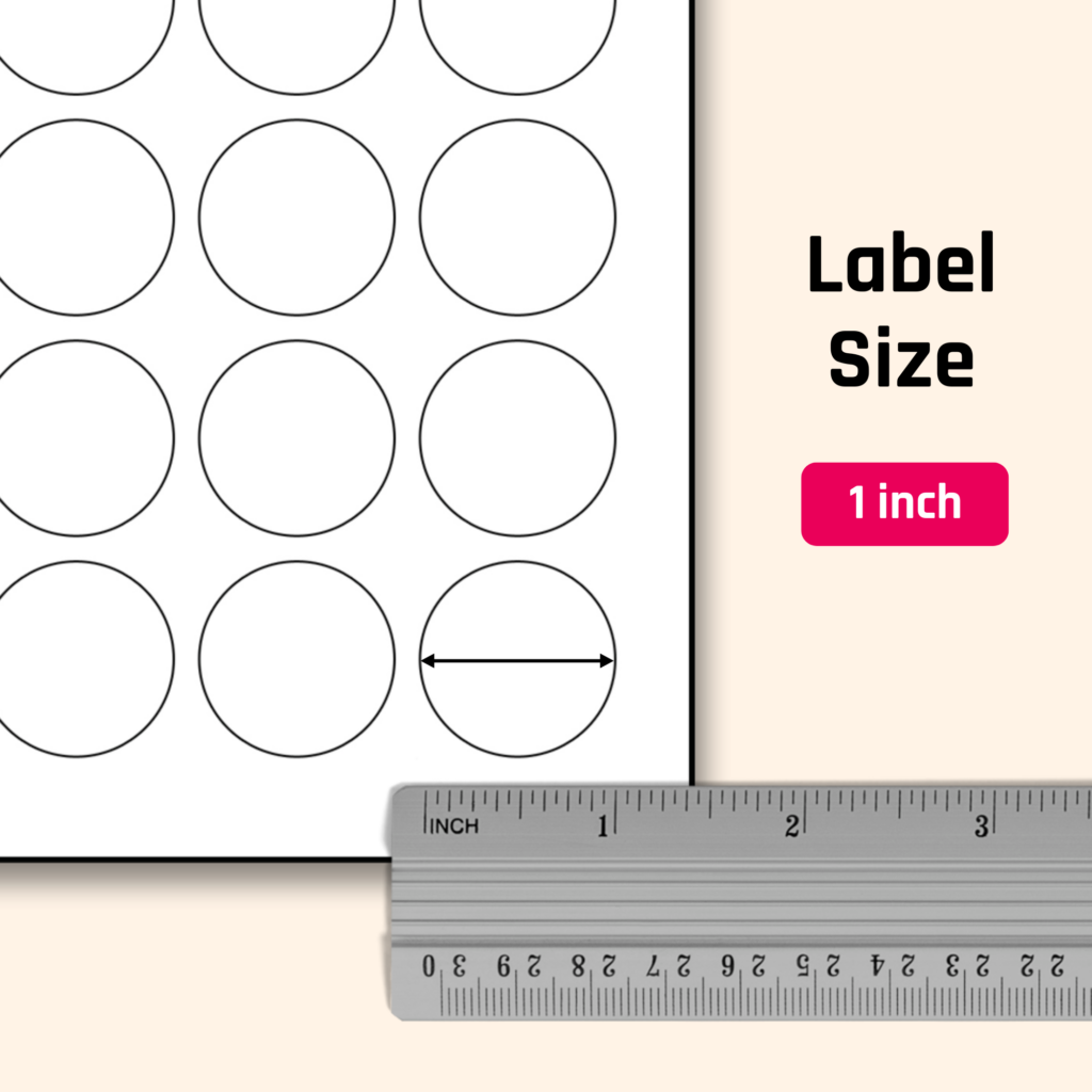 24 Mm Image Circle Printable Template