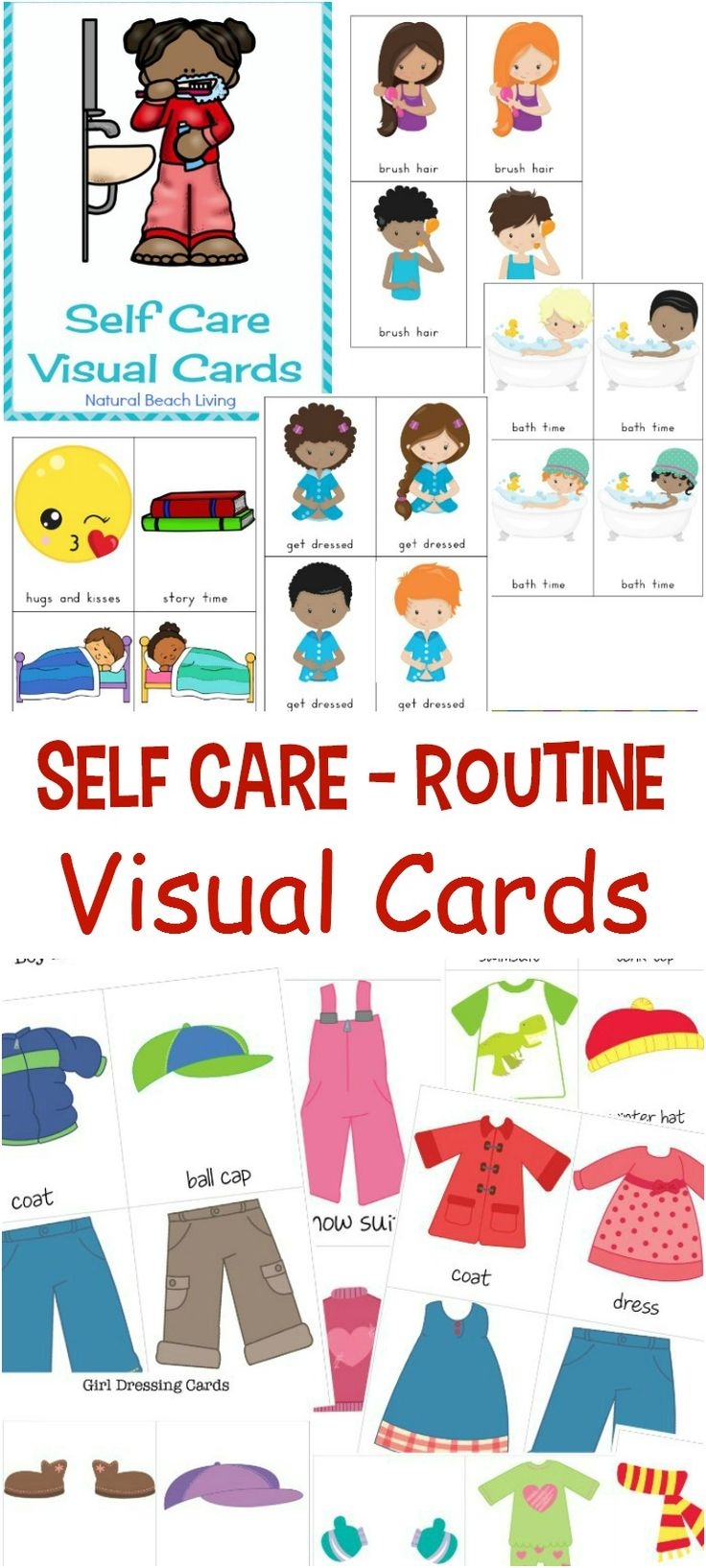 Free Printable Visual Schedule Images For Girls