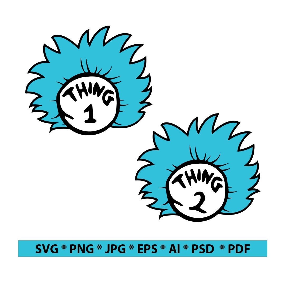 Thing 2 Pdf Etsy