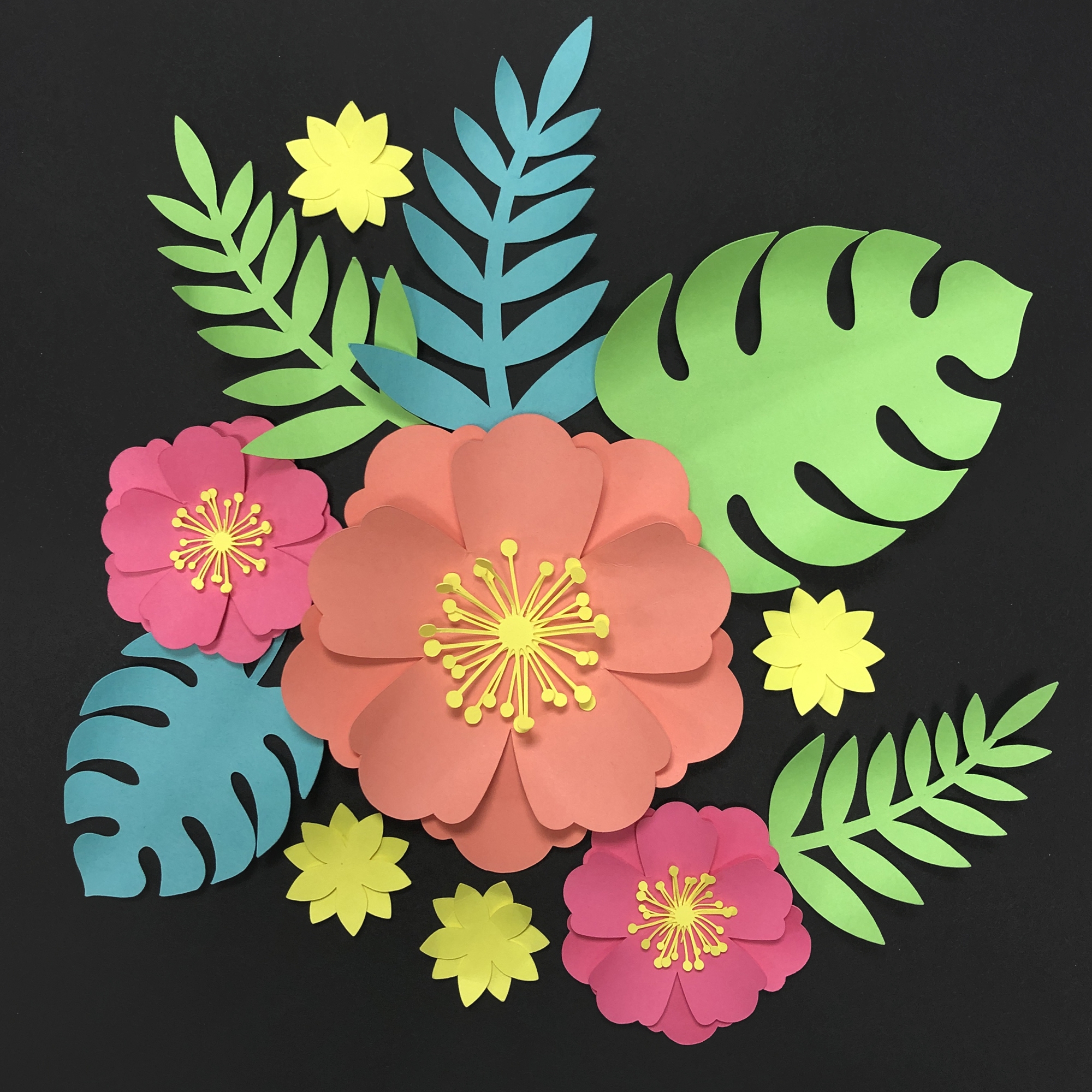 Printable Hawaiian Tropical Flowers Images