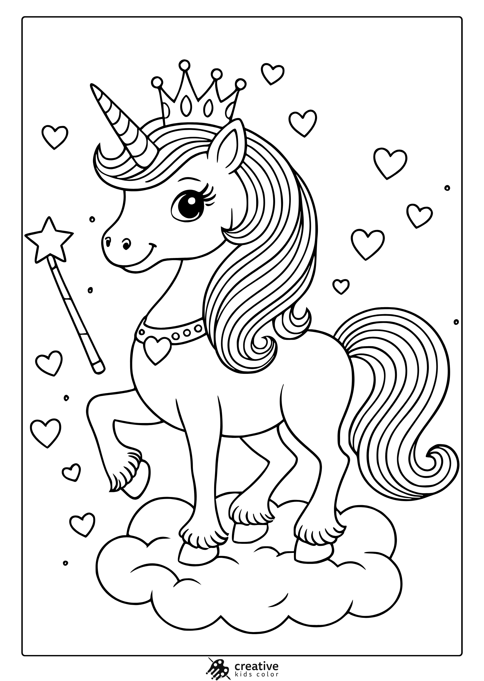 Kids Coloring Page Printable Image