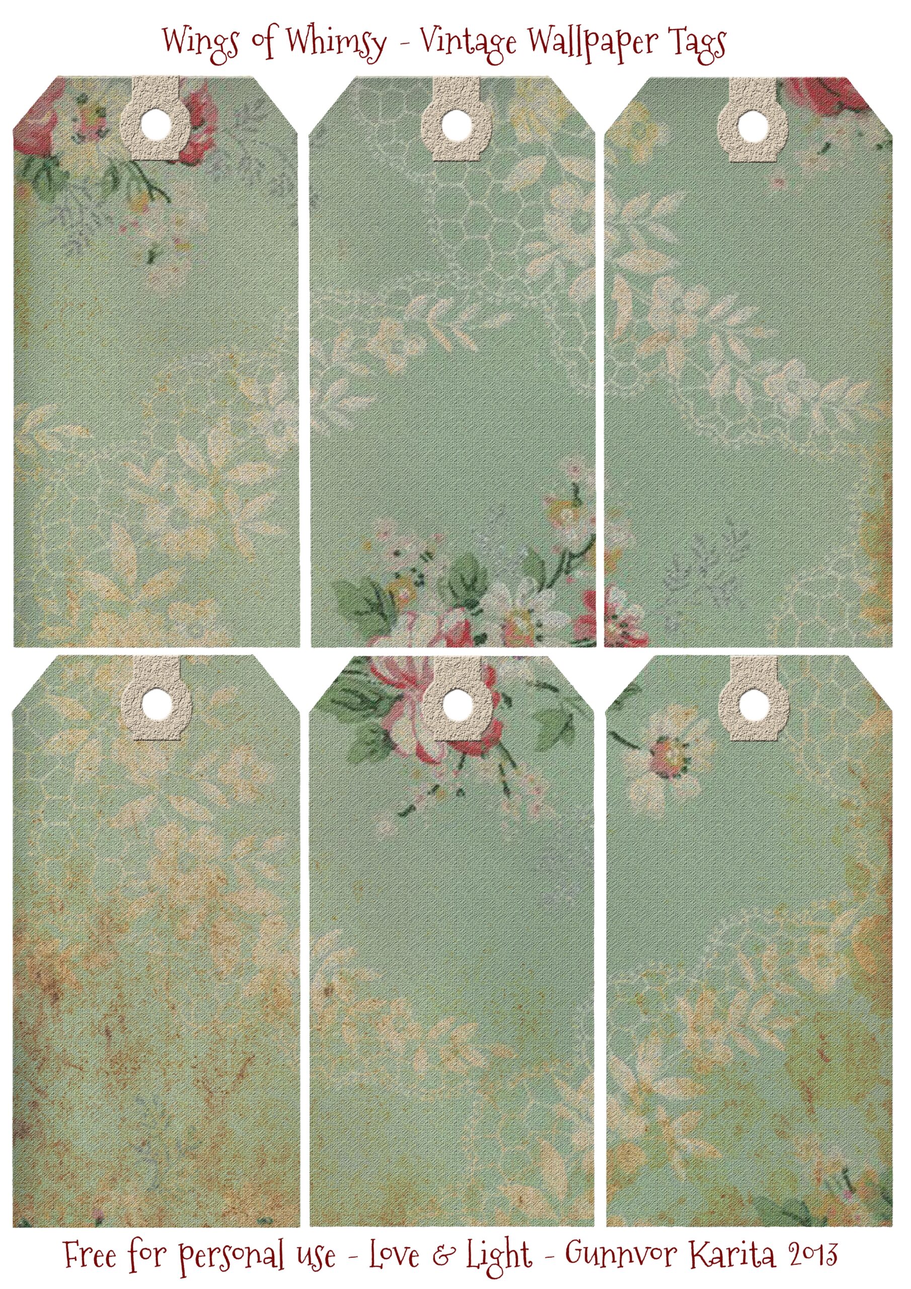 Victorian Tags Galore Free Printables For You Wings Of Whimsy