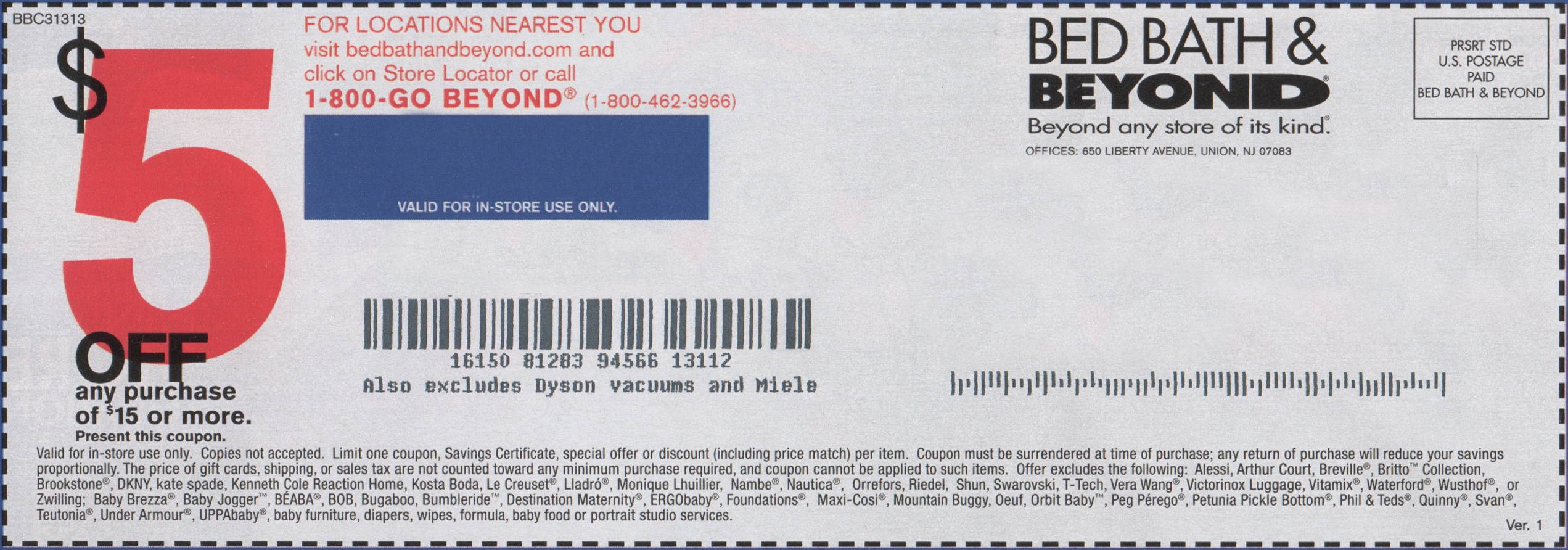 Bed Bath And Beyond Printable Coupon Image