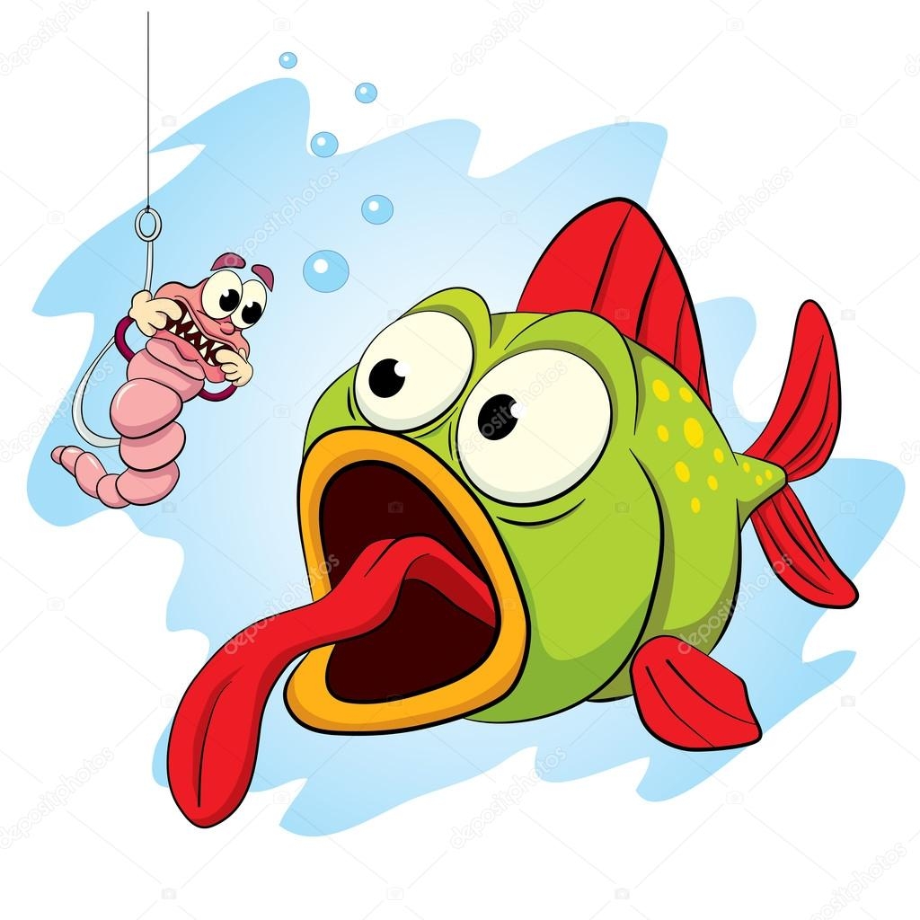 Free Printable Fish And Worm Images