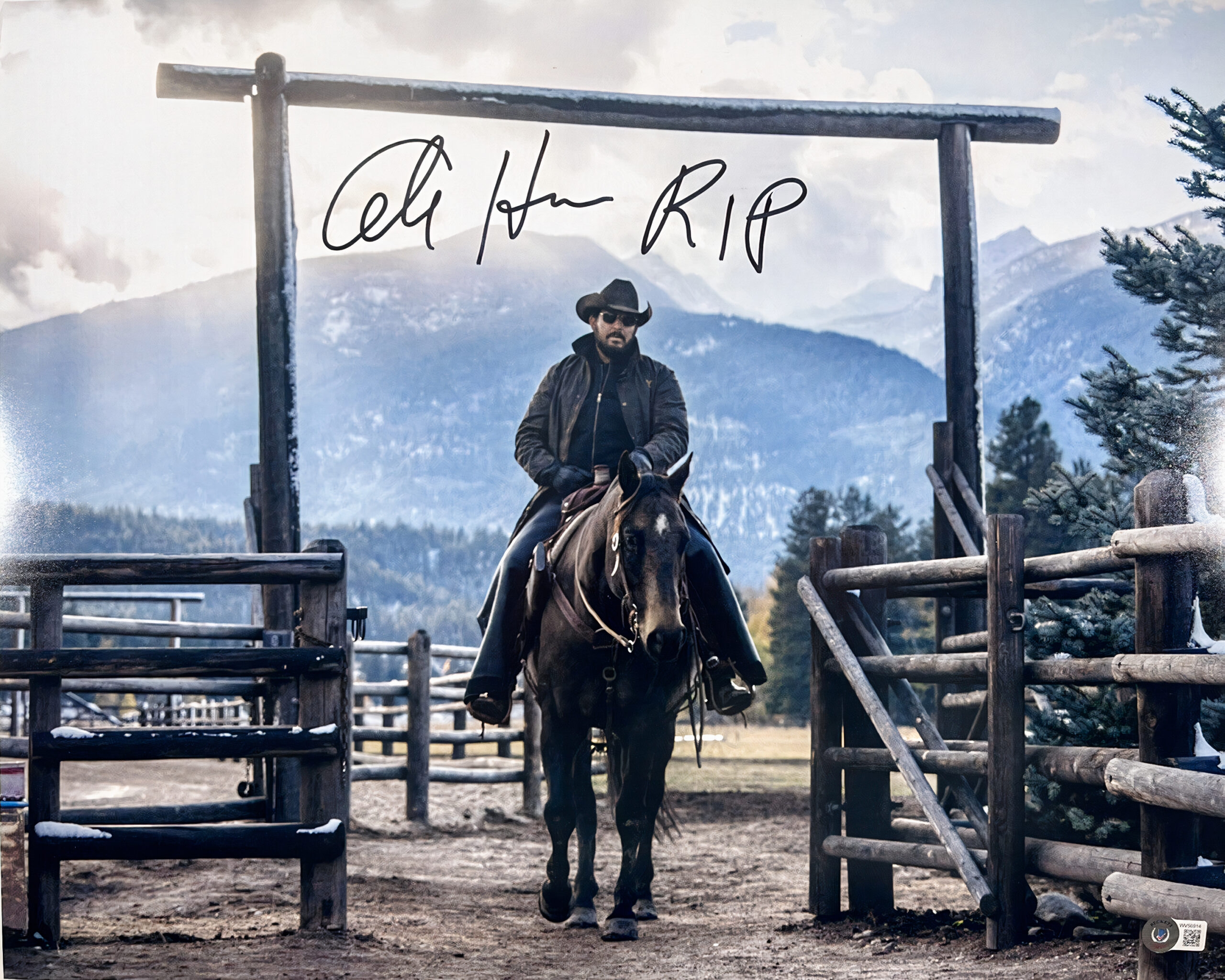 Cole Hauser Rip Yellowstone Printable Edible Image